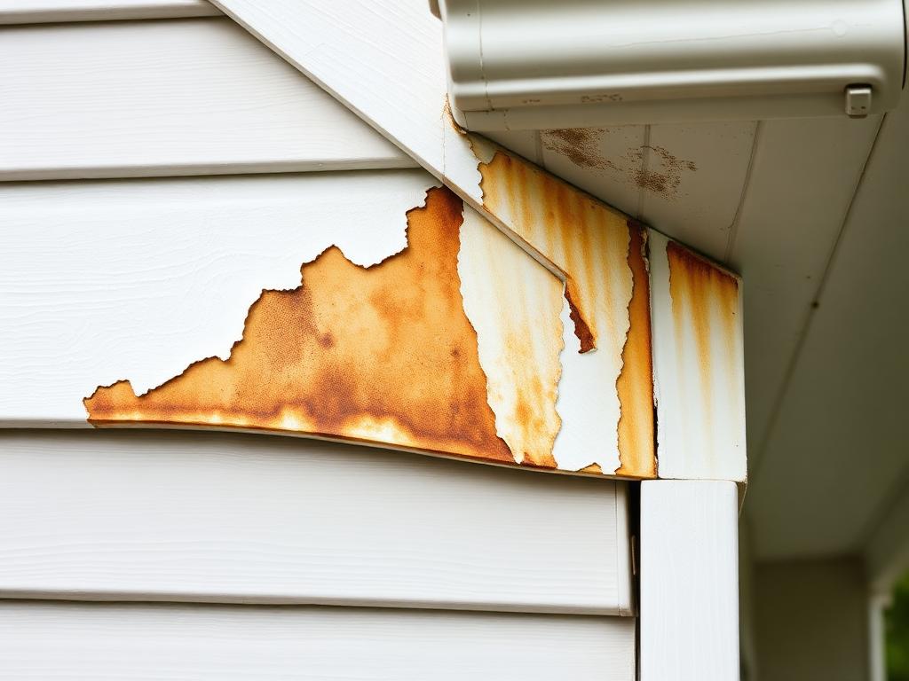 Peeling Paint or Water Stains on Siding